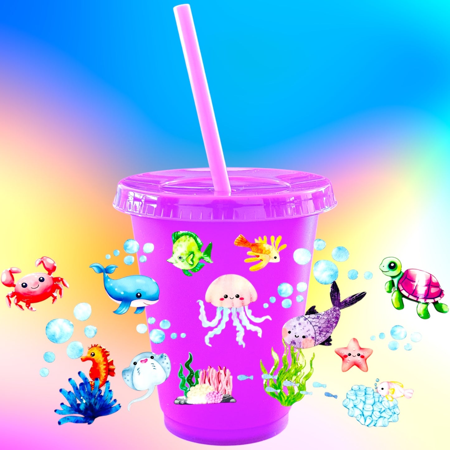 Personalised Kid's Cold Cup 16oz