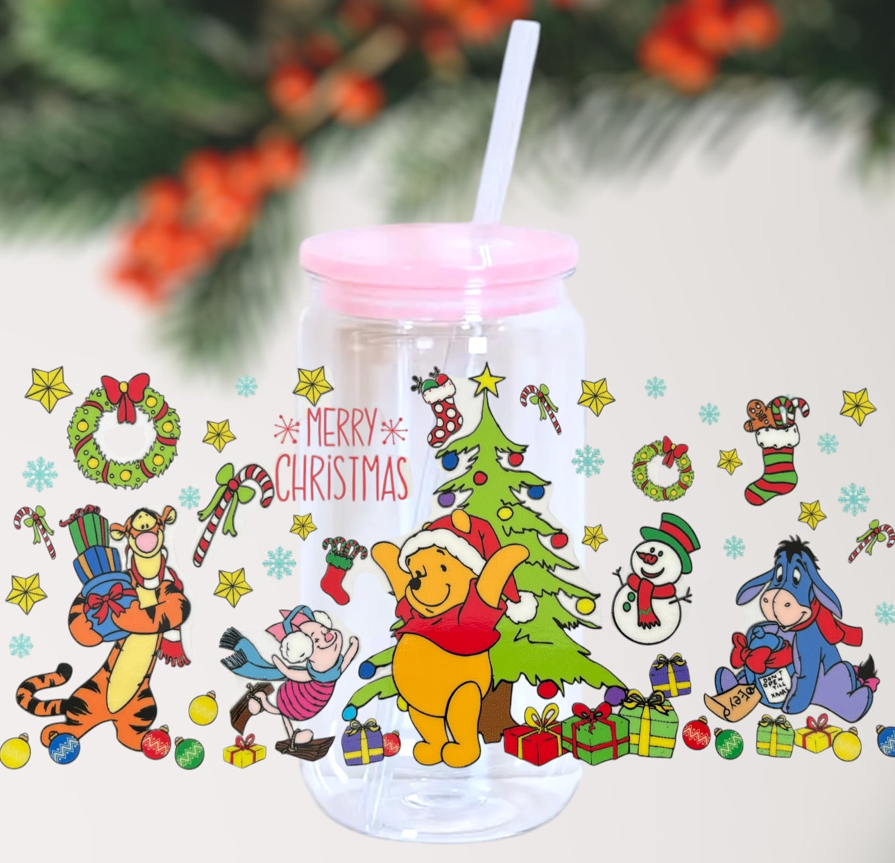 Christmas Acrylic Tumblers