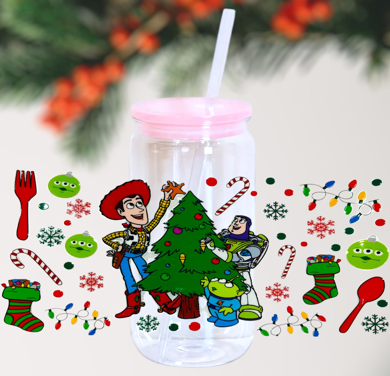 Christmas Acrylic Tumblers