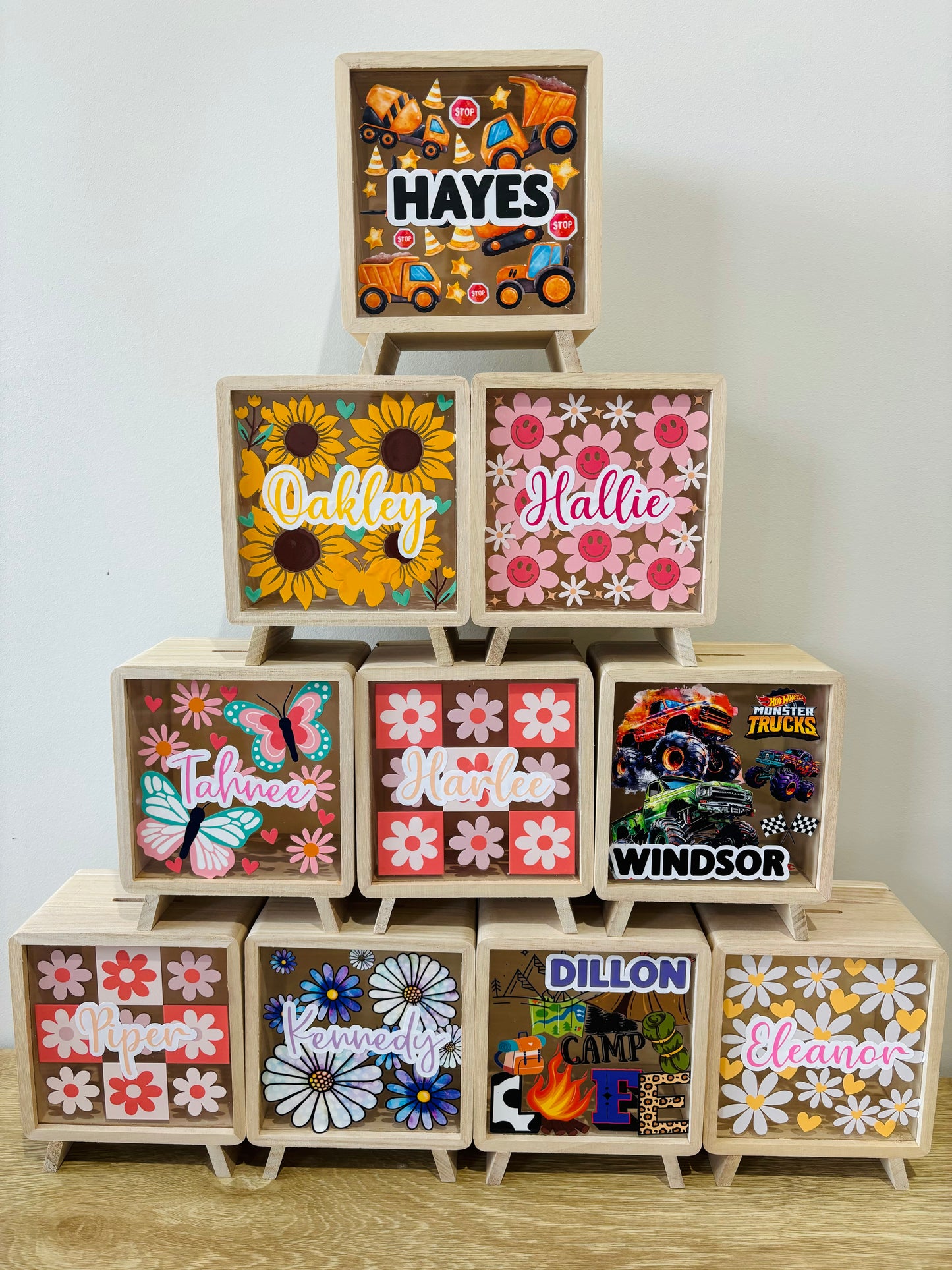 Personalised Decal Money Box