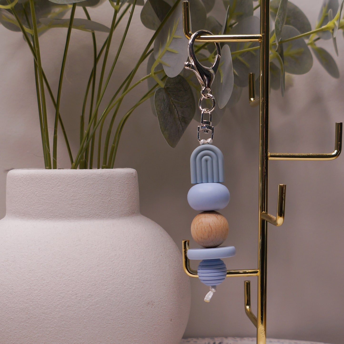 Beaded Keyring - Floral/Cute