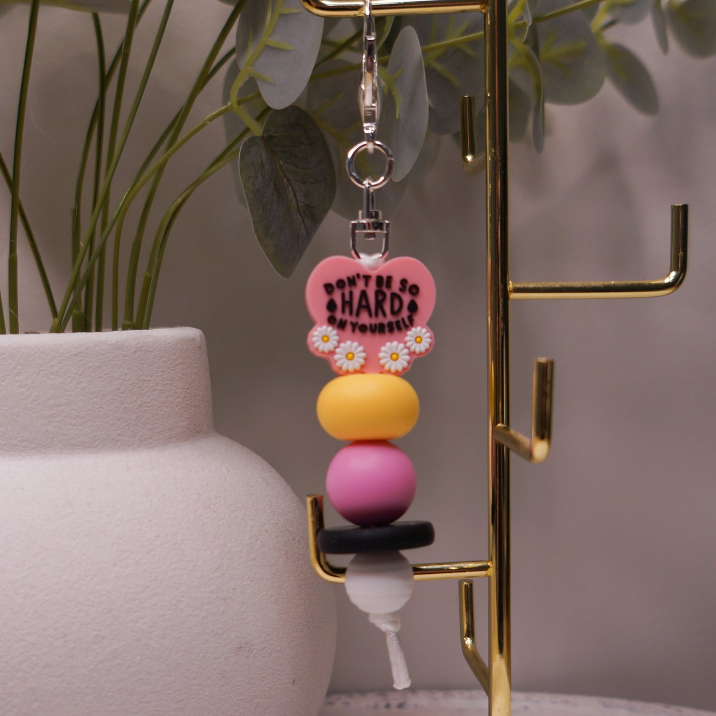 Beaded Keyring - Funny/Quotes