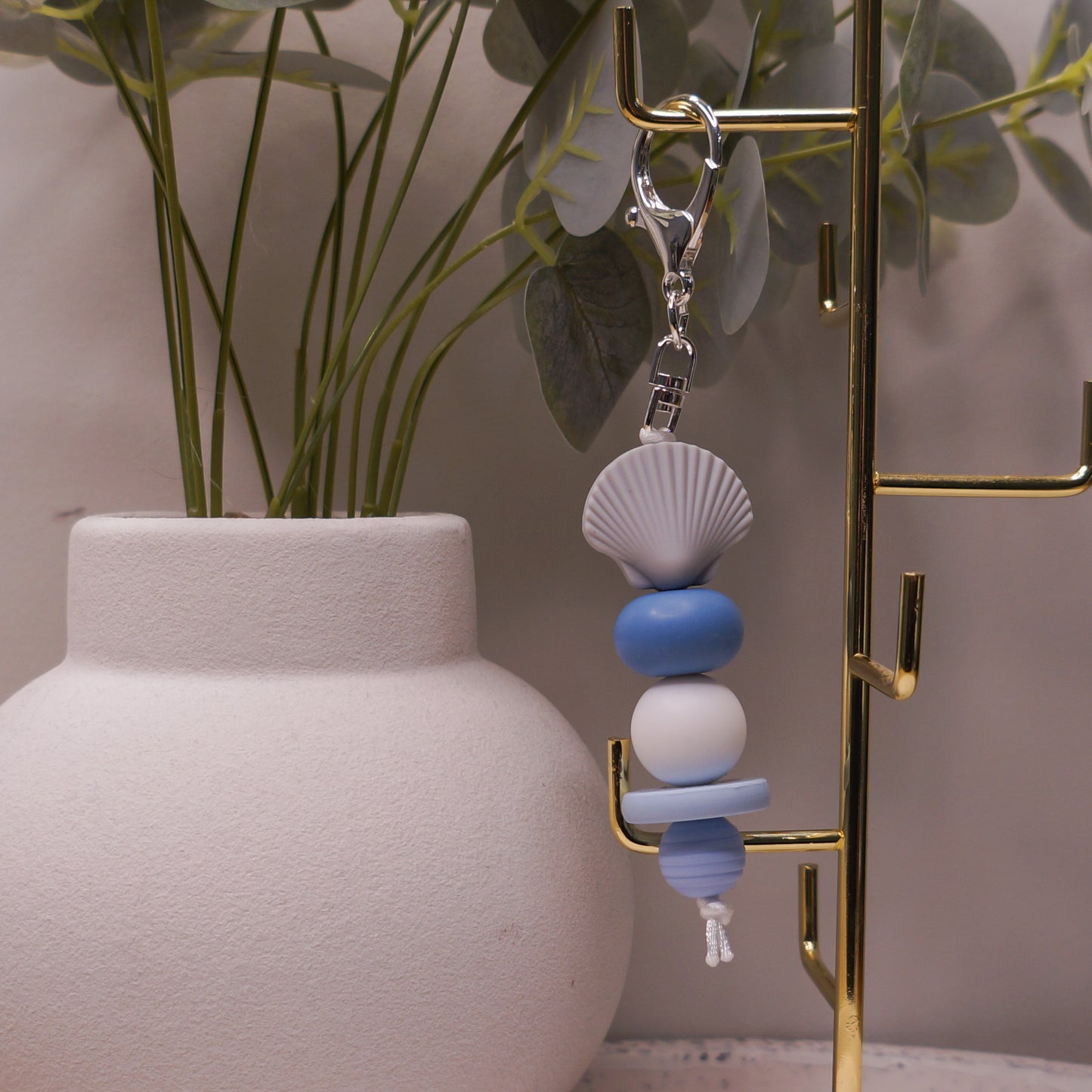 Beaded Keyring - Floral/Cute