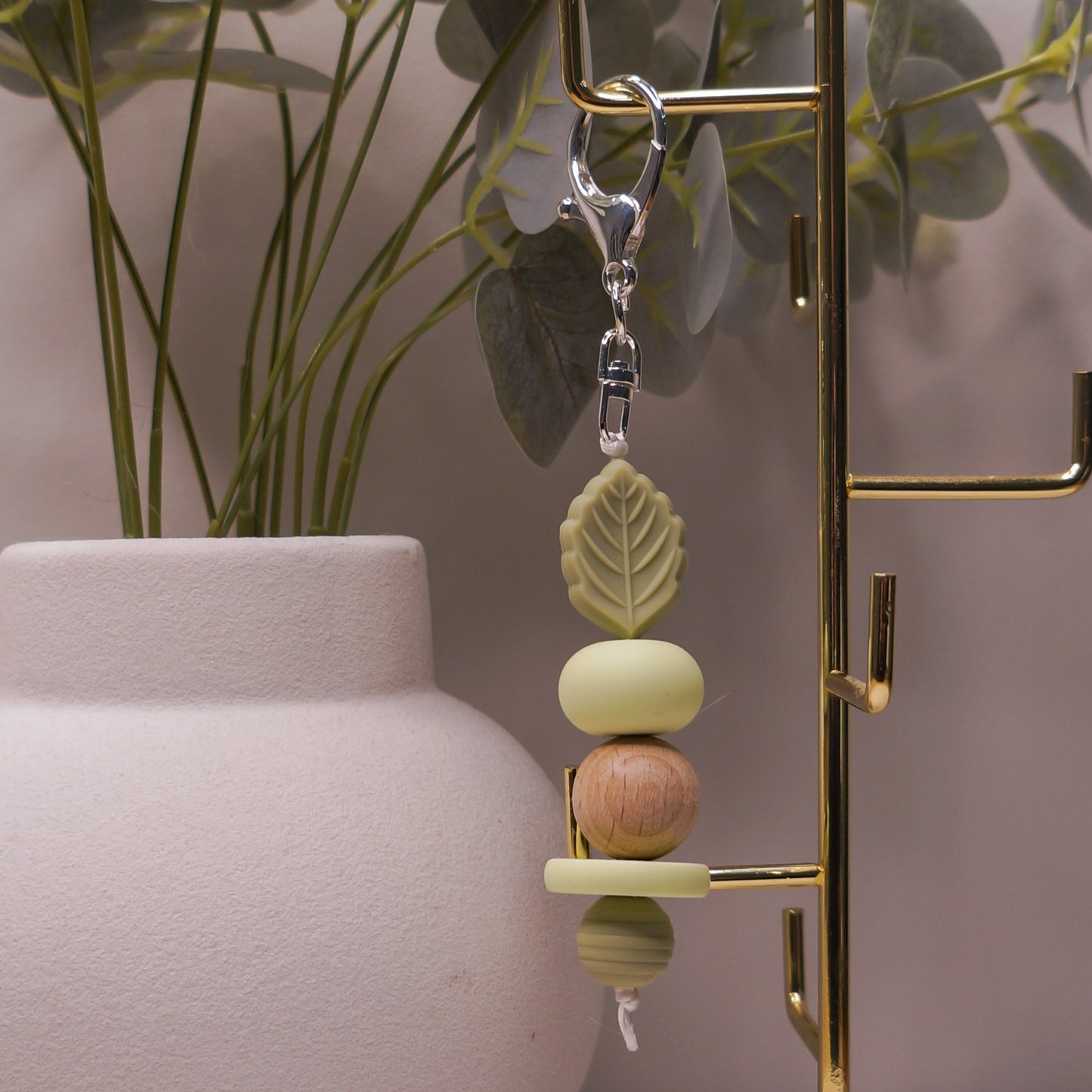 Beaded Keyring - Floral/Cute