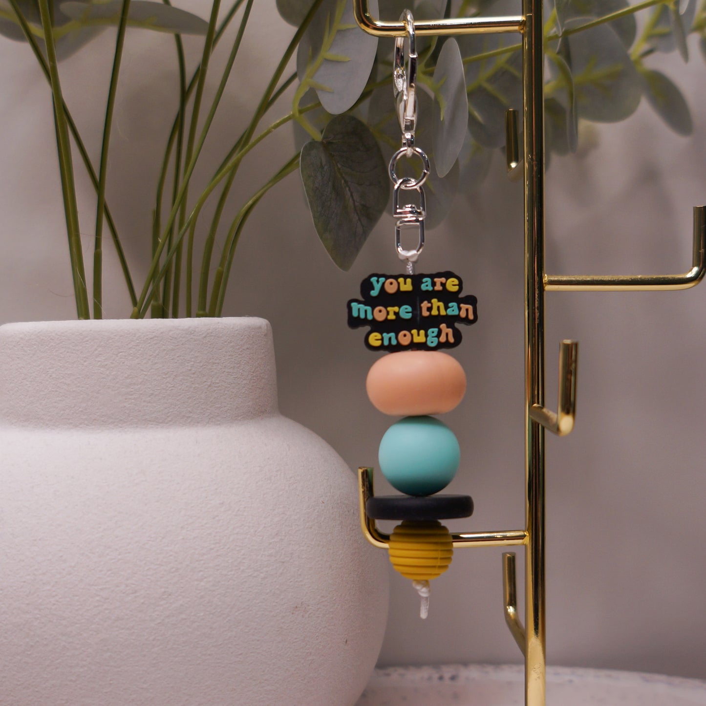 Beaded Keyring - Funny/Quotes