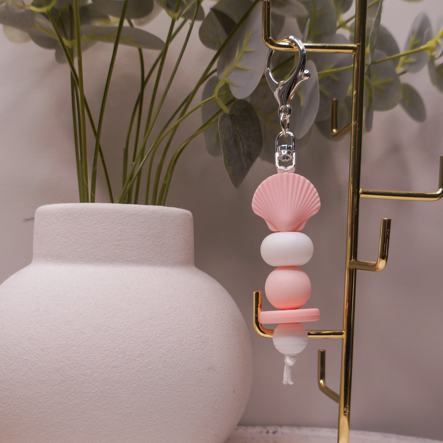 Beaded Keyring - Floral/Cute