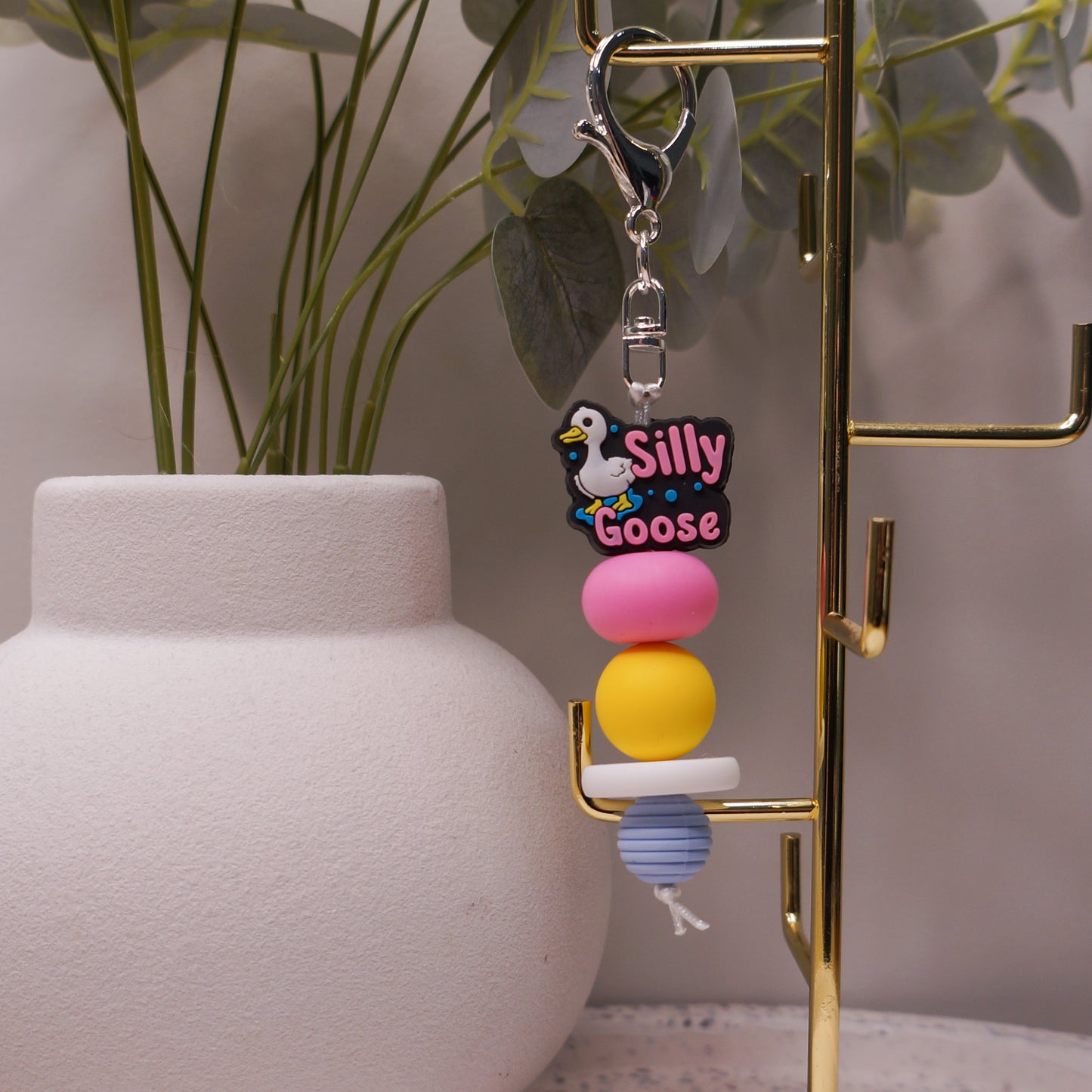 Beaded Keyring - Funny/Quotes