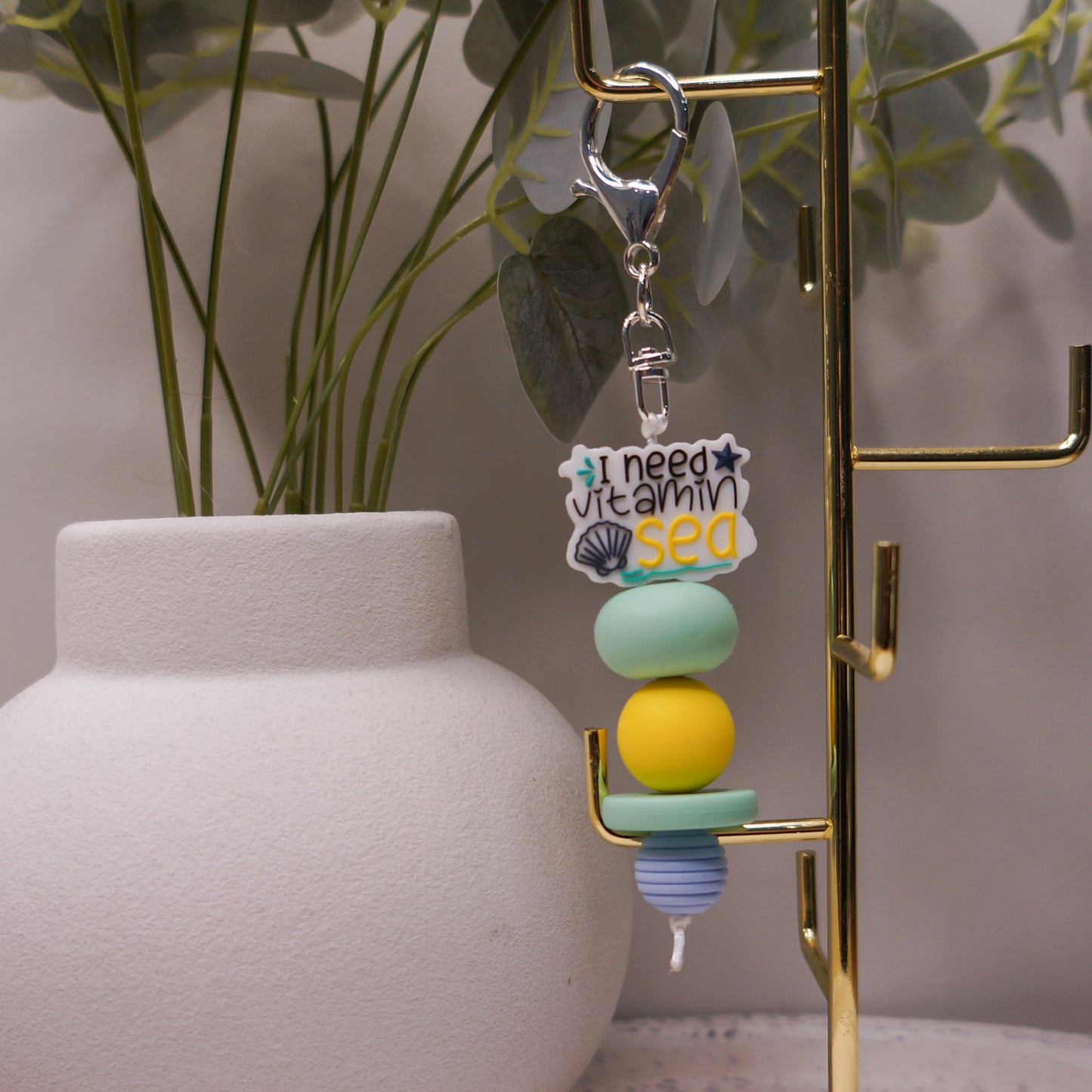 Beaded Keyring - Funny/Quotes