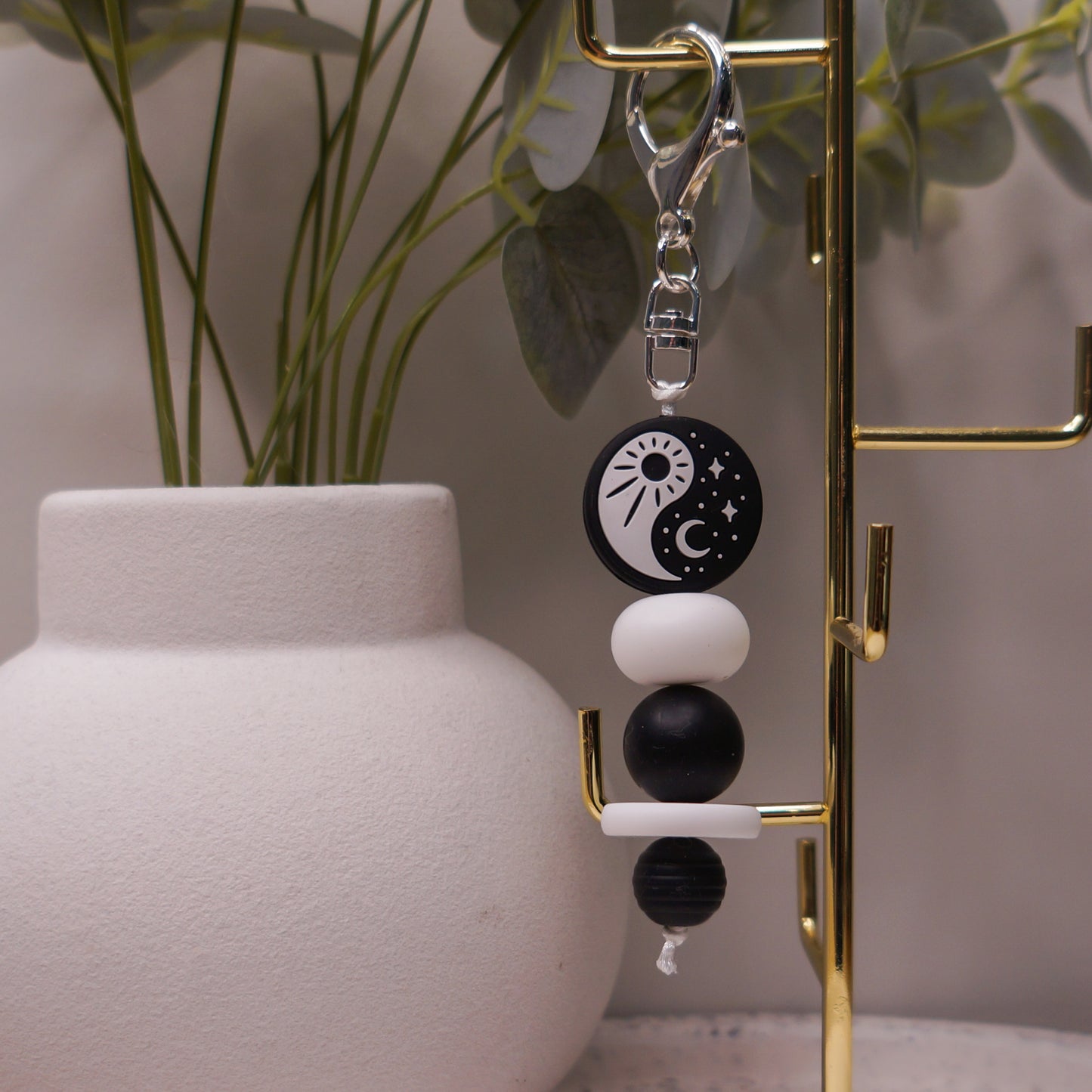 Beaded Keyring - Floral/Cute