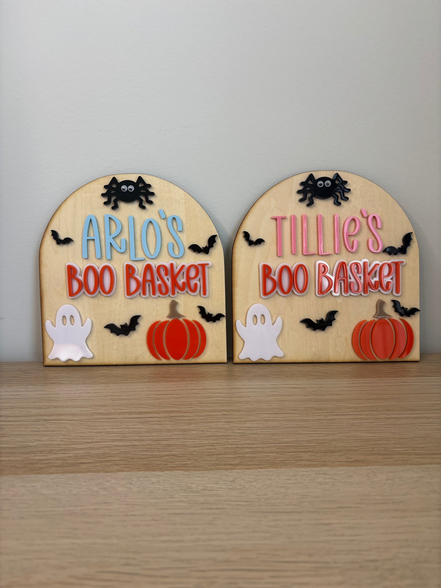 Boo Basket Plaque
