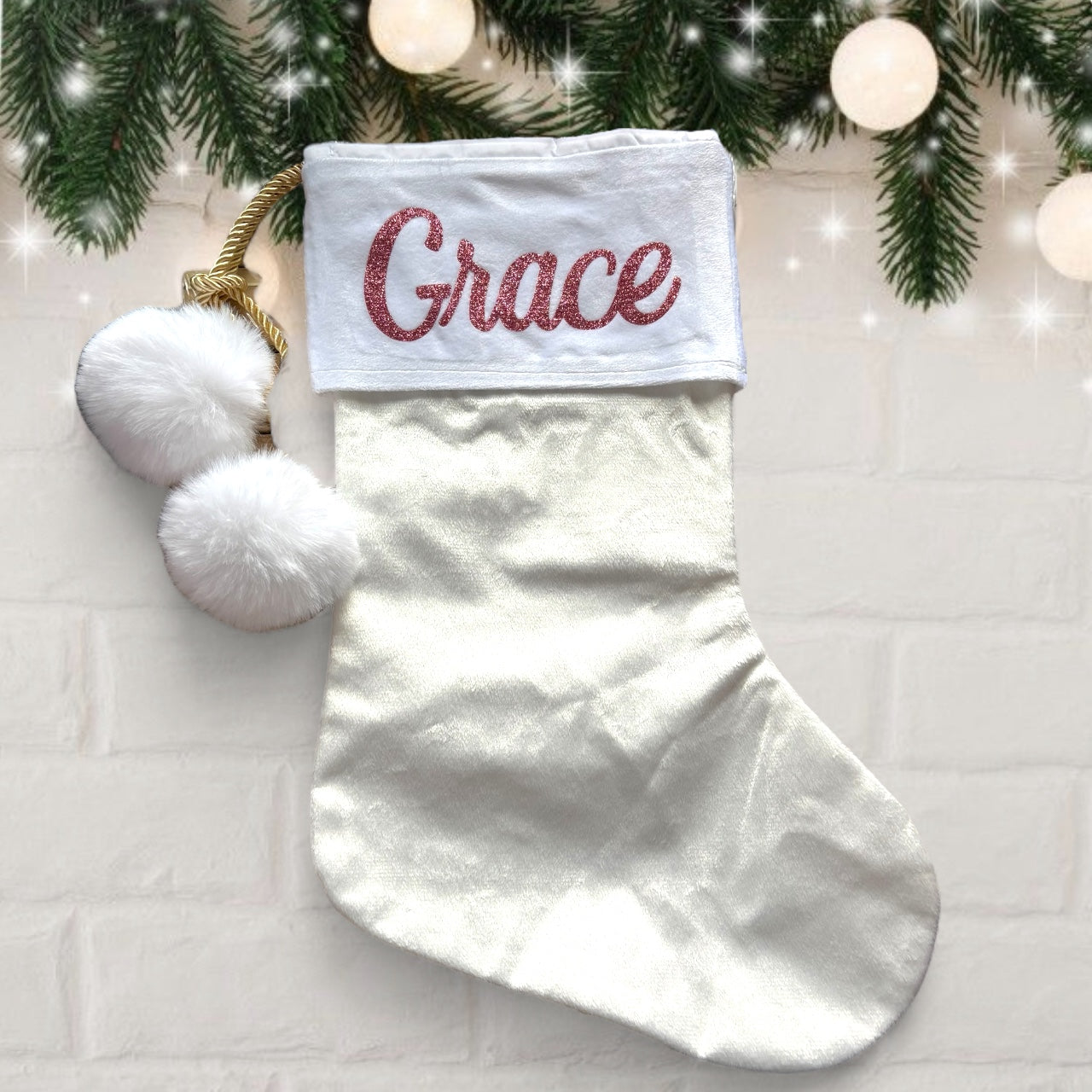 Velvet Christmas Stockings