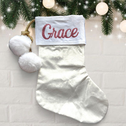Velvet Christmas Stockings