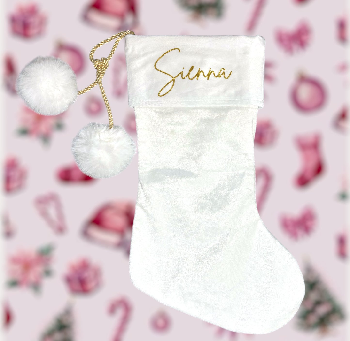 Velvet Christmas Stockings