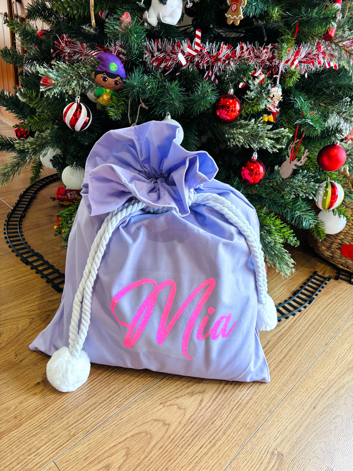 Velvet Santa Sack