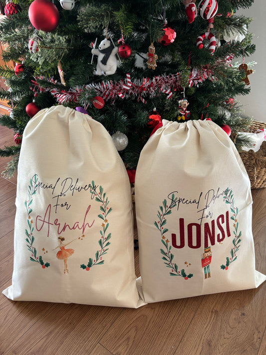 Canvas Santa Sack