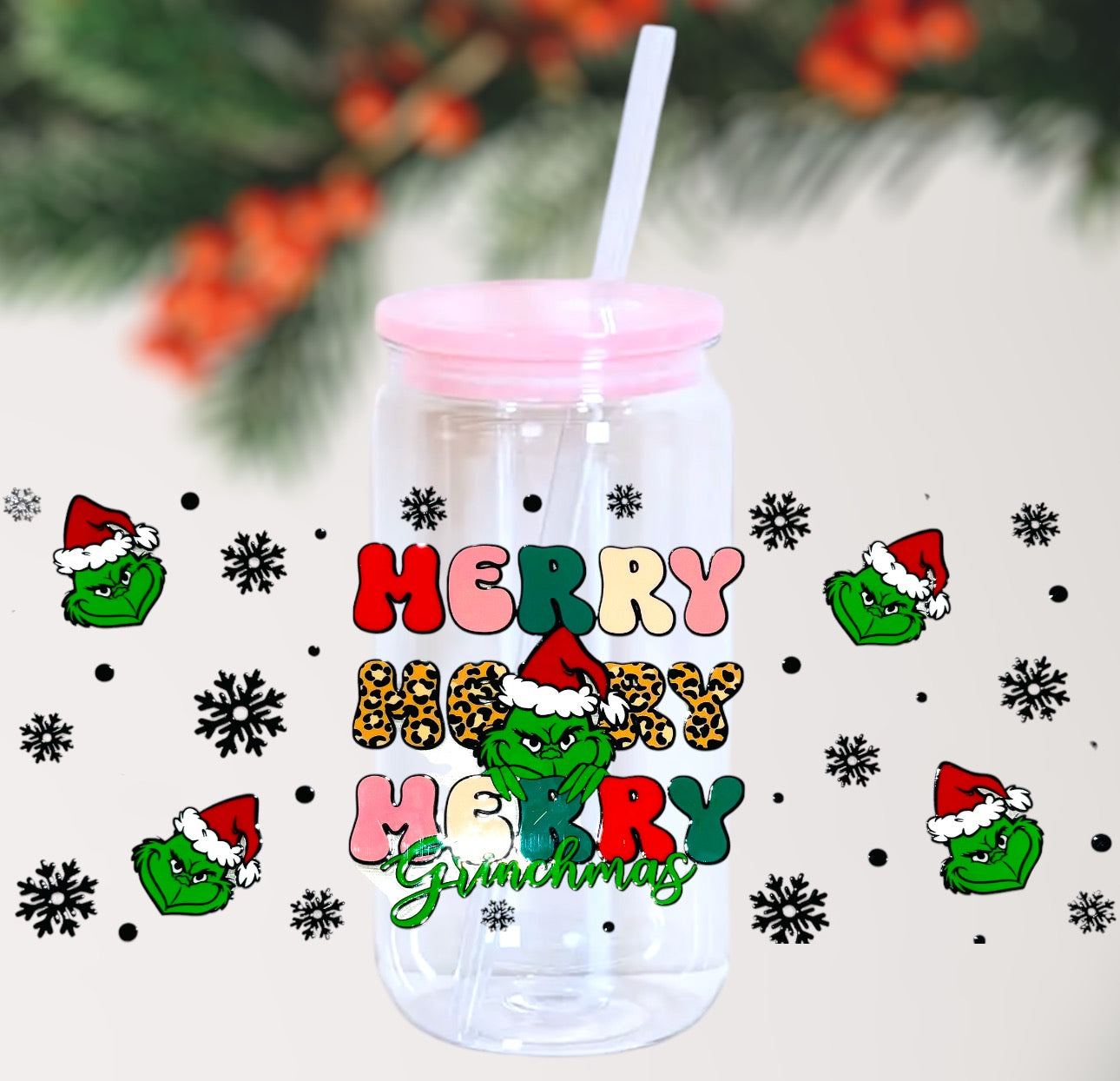 Christmas Acrylic Tumblers