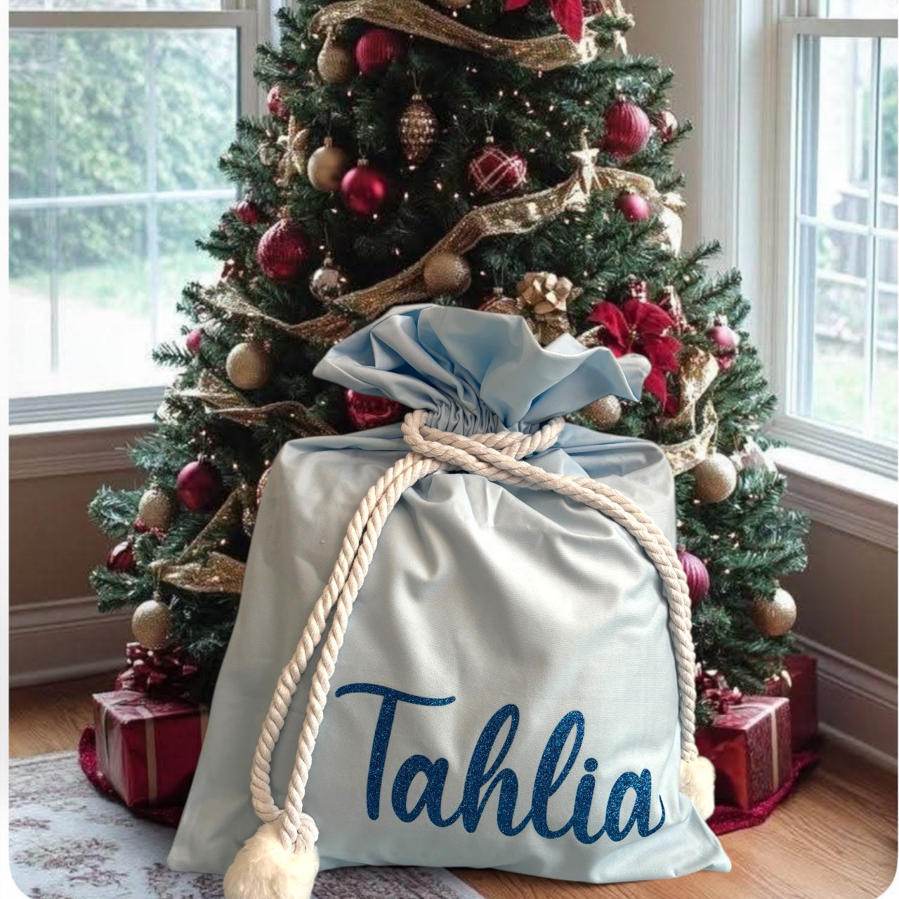 Velvet Santa Sack