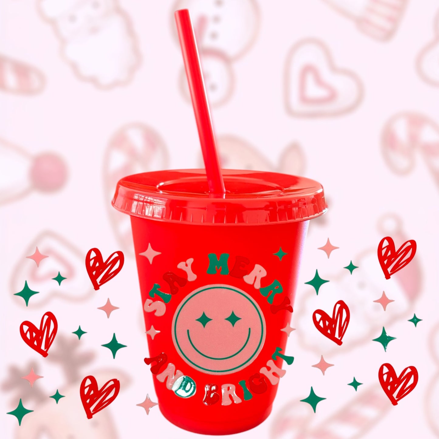 Christmas Kids 16oz Cold Cups