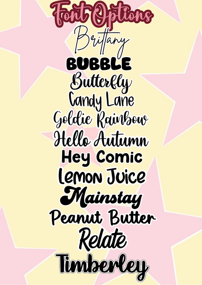 Personalised Glitter Baubles