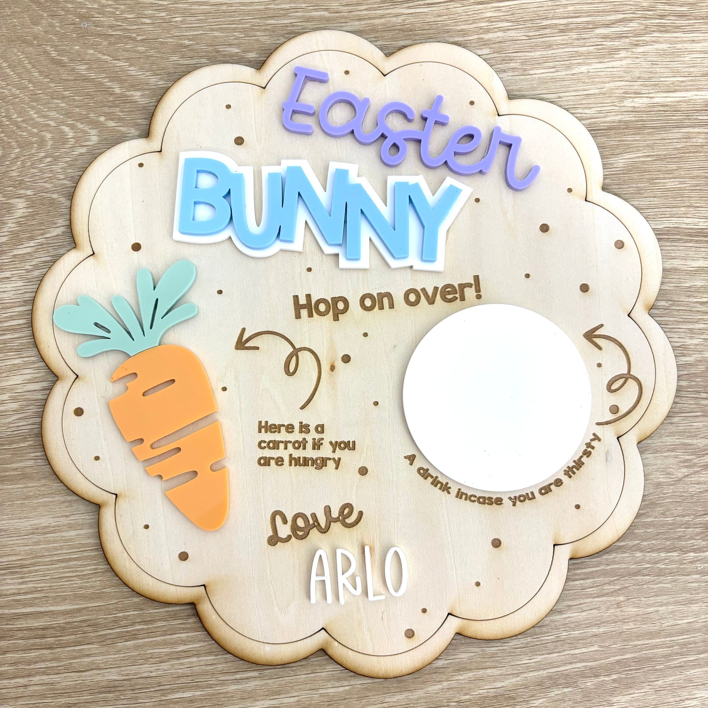 Easter Bunny Treat Board