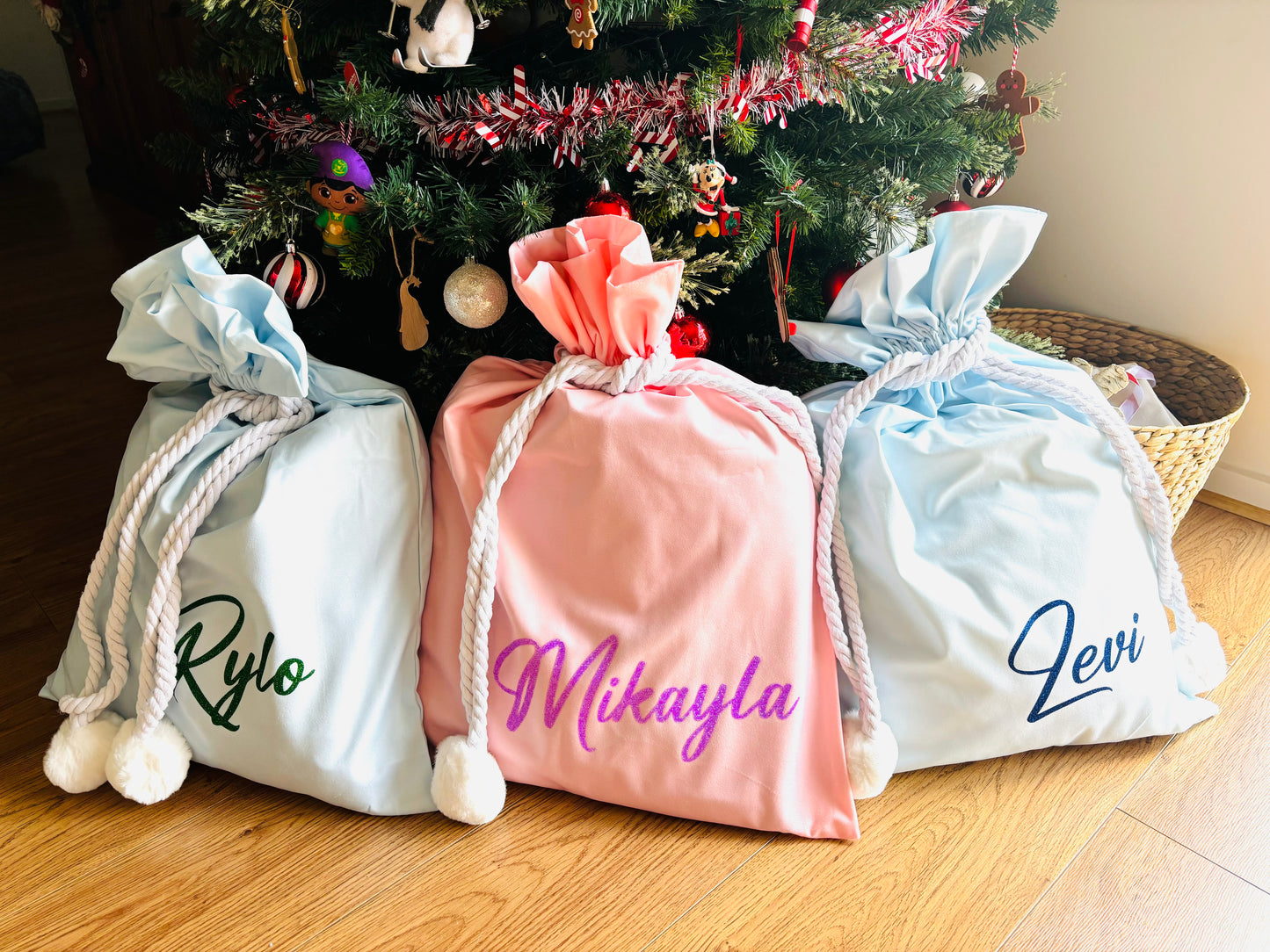 Velvet Santa Sack