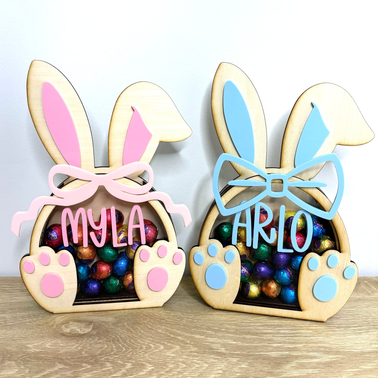 Bunny Easter Egg Drop Boxes