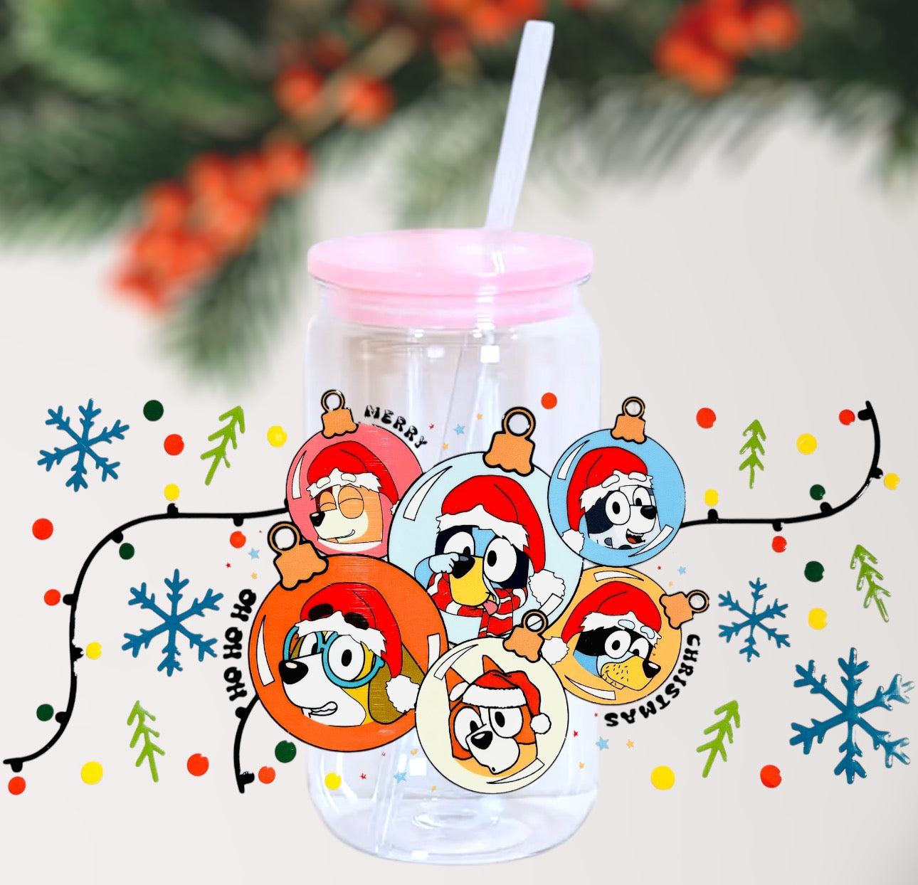 Christmas Acrylic Tumblers