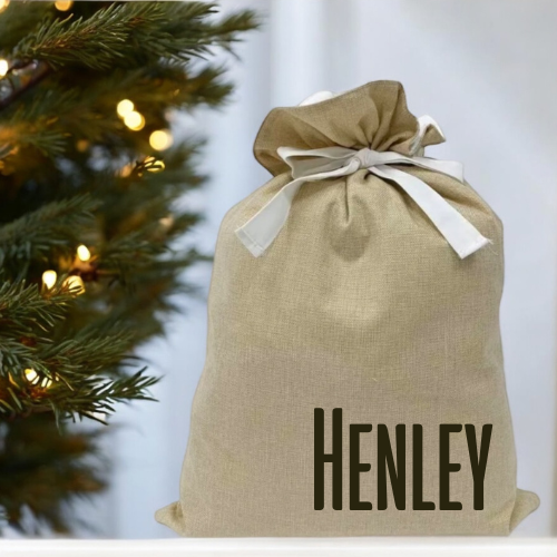 Canvas Santa Sack