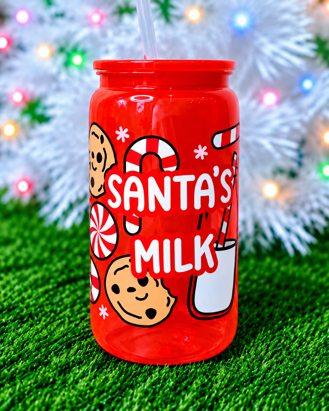 Santa's Milk Tumbler