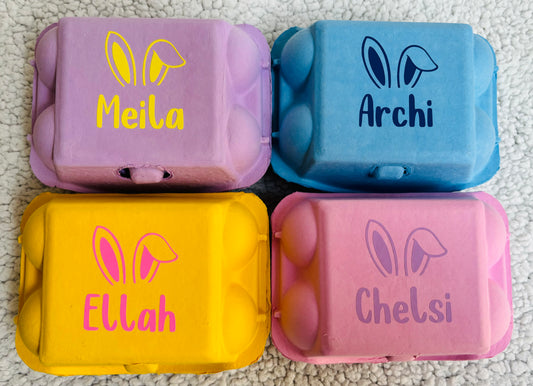 Coloured Easter Egg Cartons