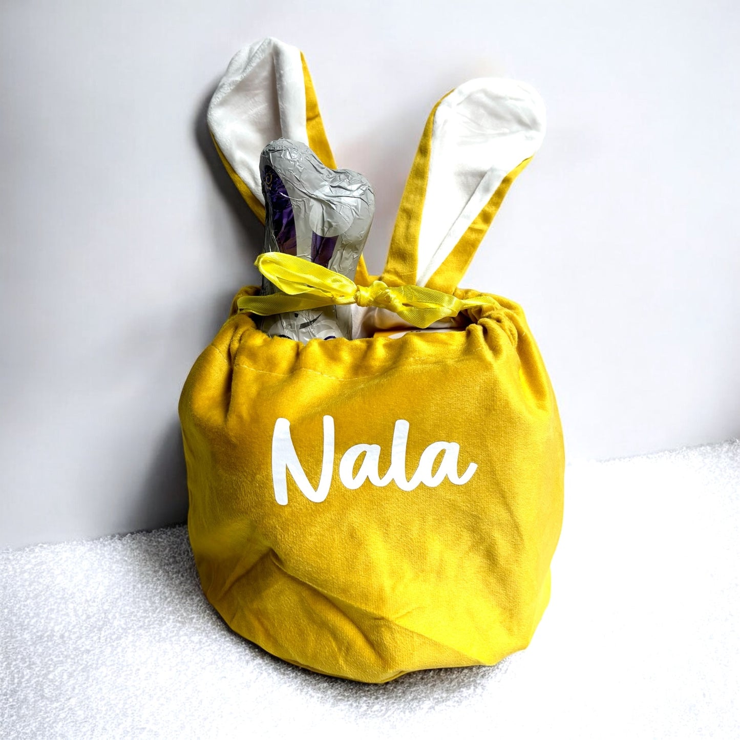 Velvet Bunny Ear Bag - Regular