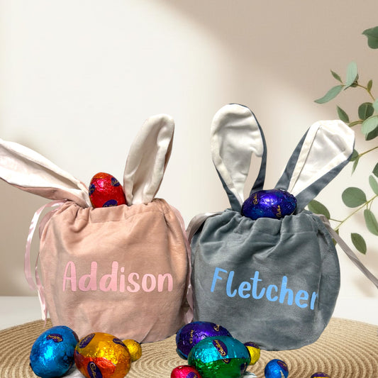 Velvet Bunny Ear Bag - Regular