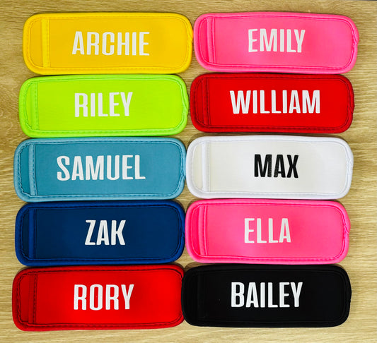 Personalised Icy Pole Holders
