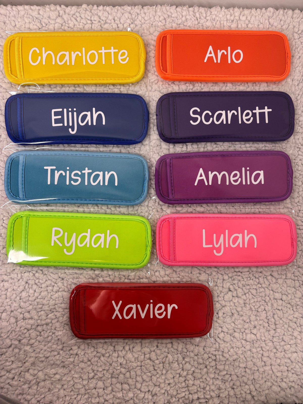 Personalised Icy Pole Holders