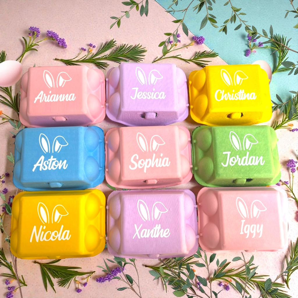Coloured Easter Egg Cartons