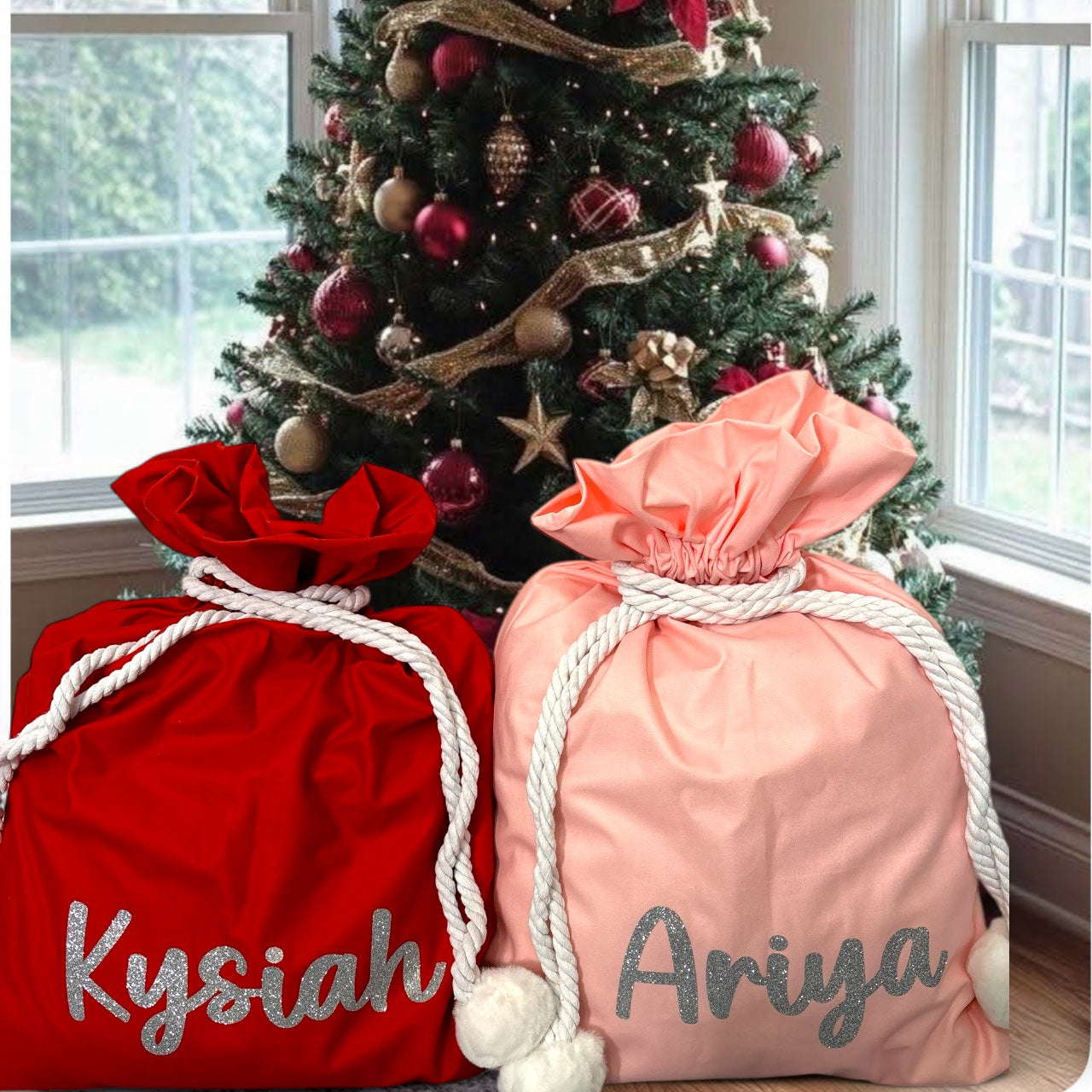 Velvet Santa Sack