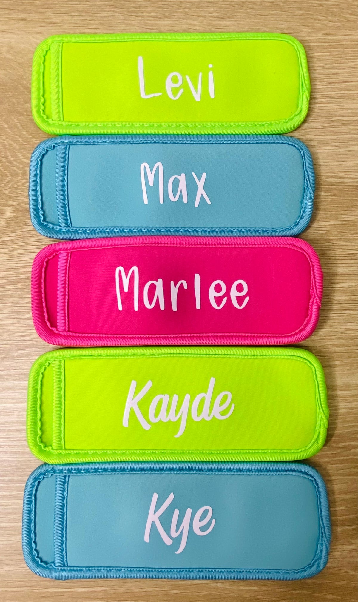 Personalised Icy Pole Holders