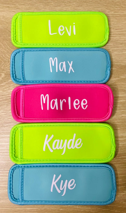 Personalised Icy Pole Holders