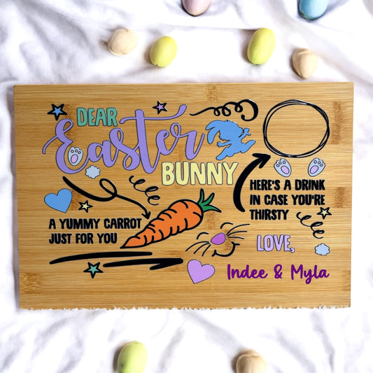Easter Bunny Treat Board