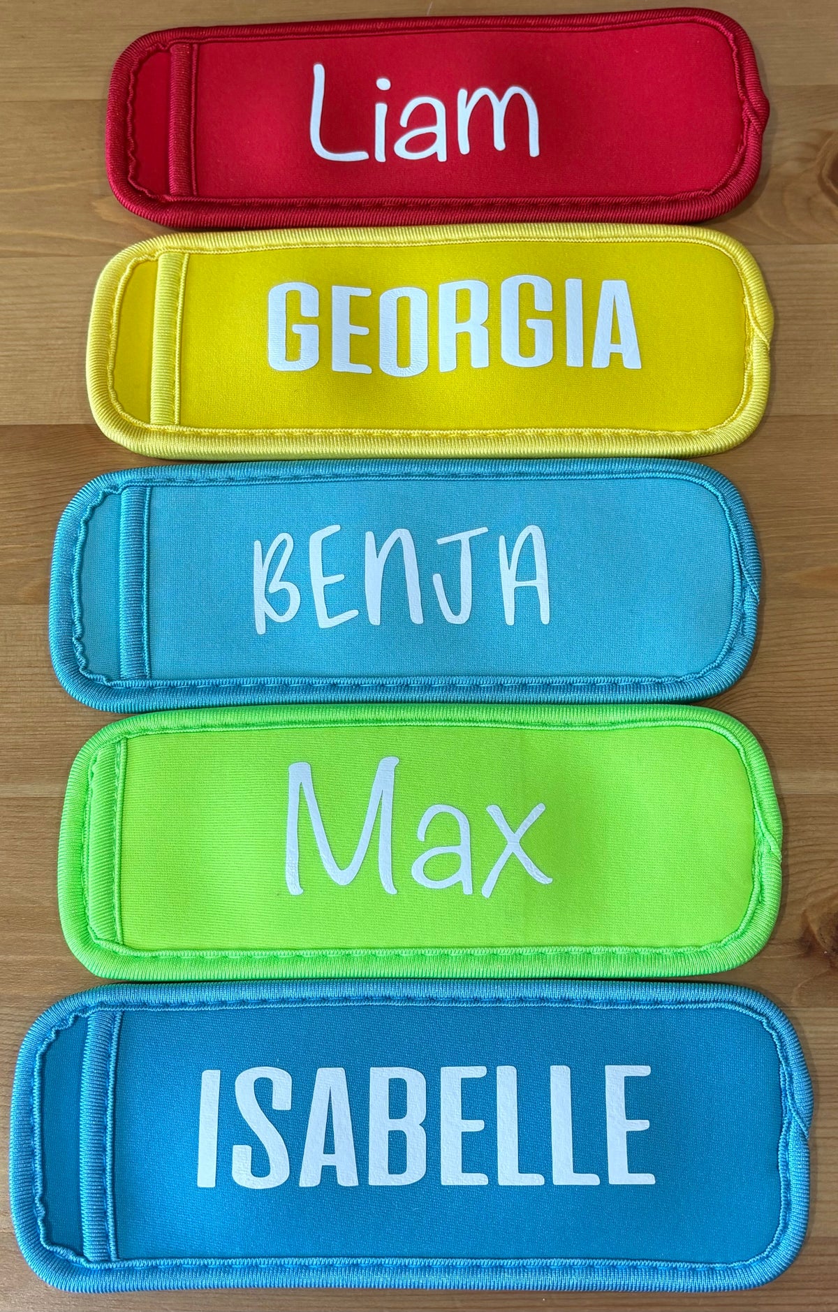 Personalised Icy Pole Holders
