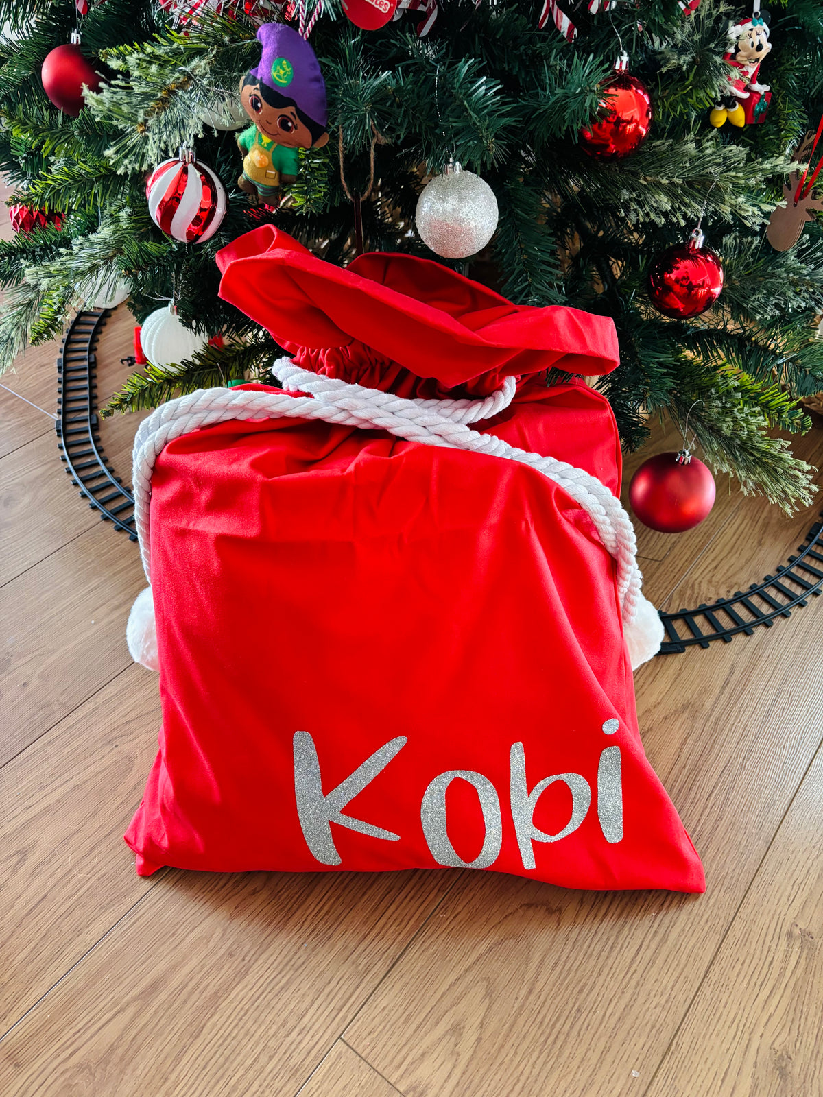 Velvet Santa Sack