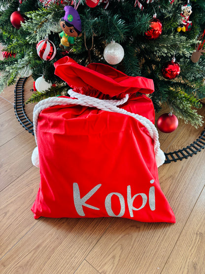 Velvet Santa Sack