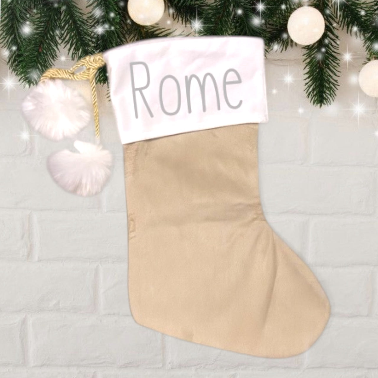 Velvet Christmas Stockings