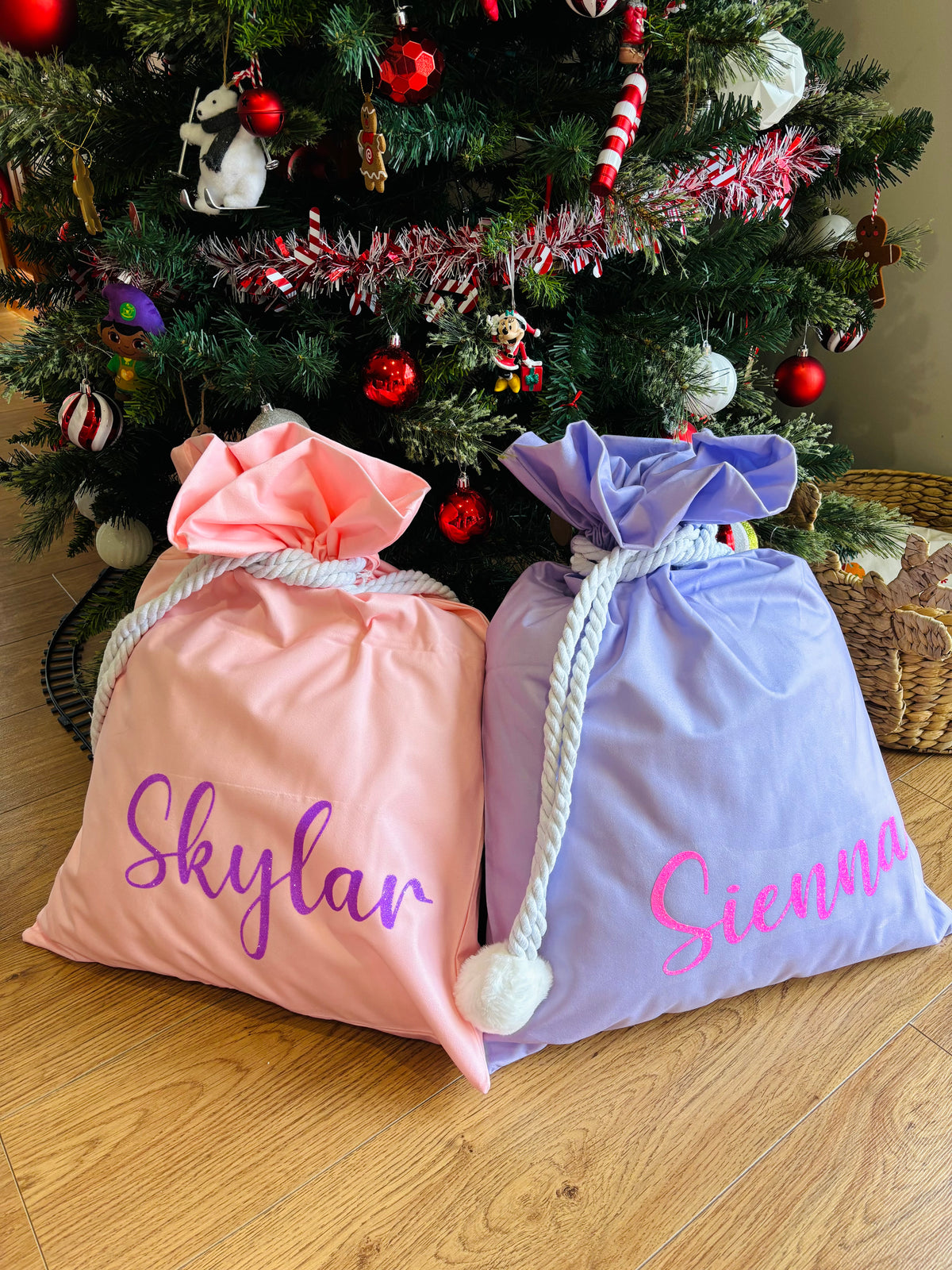 Velvet Santa Sack