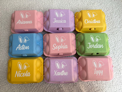 Coloured Easter Egg Cartons