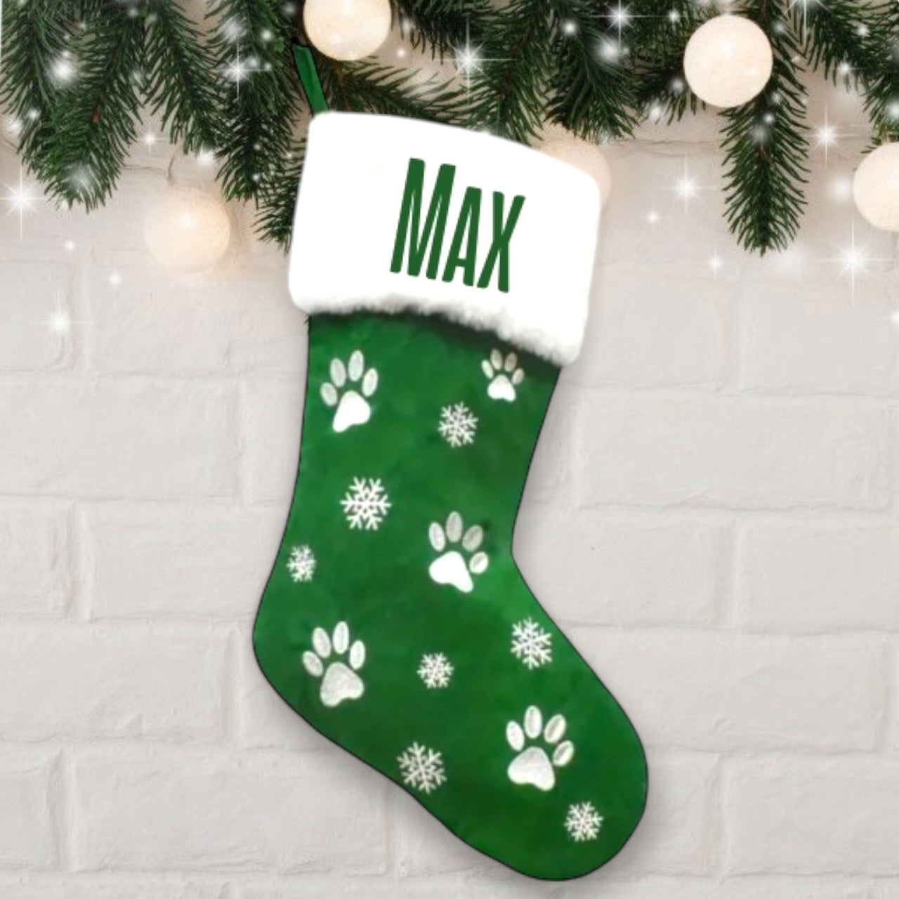 Velvet Pet Christmas Stockings