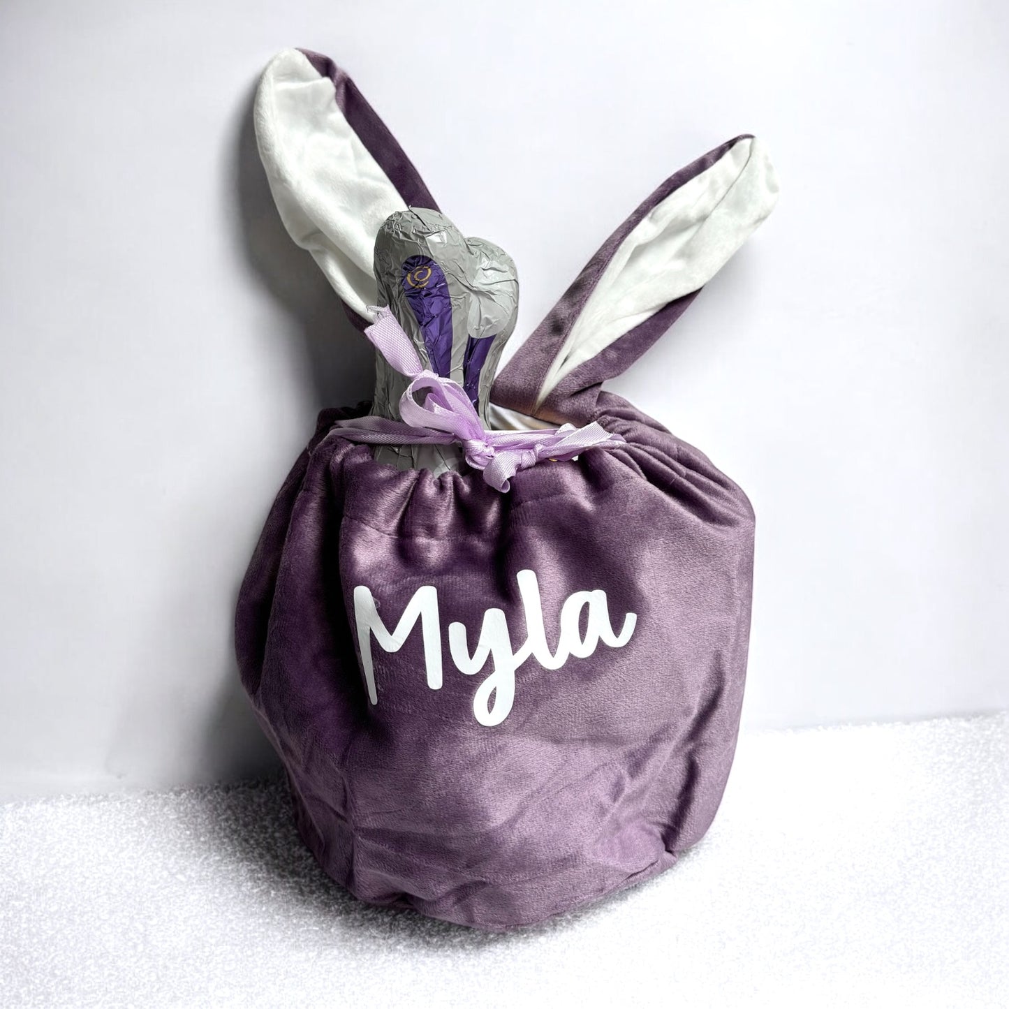 Velvet Bunny Ear Bag - Regular