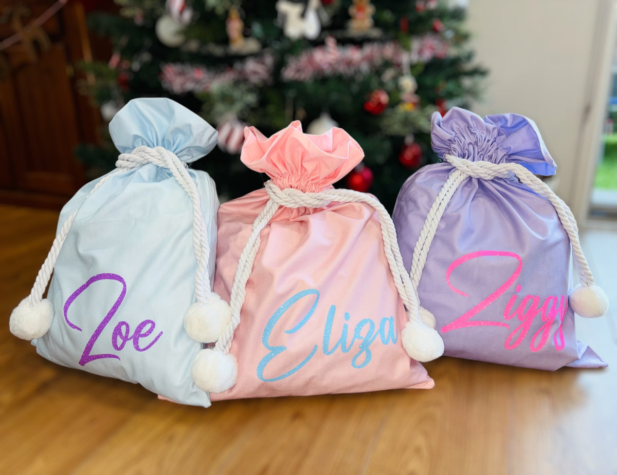 Velvet Santa Sack