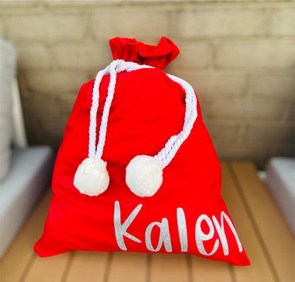 Velvet Santa Sack