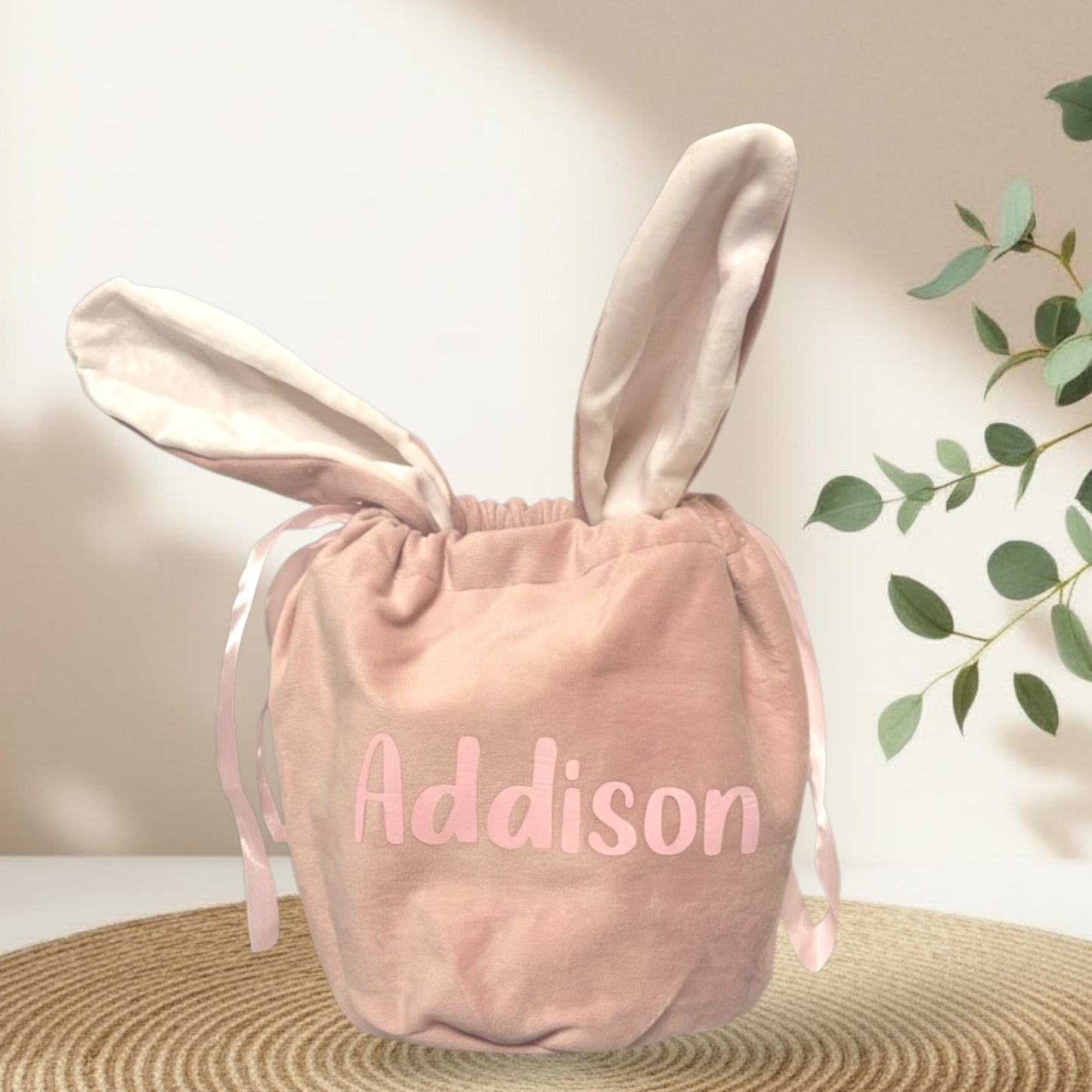 Velvet Bunny Ear Bag - Regular